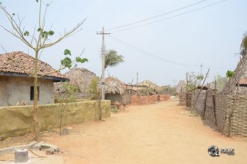 Rangasthalam Movie Village Set Photos